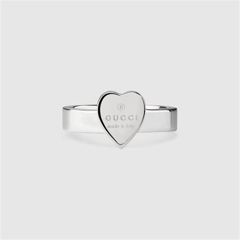 gucci anello cuore aperto